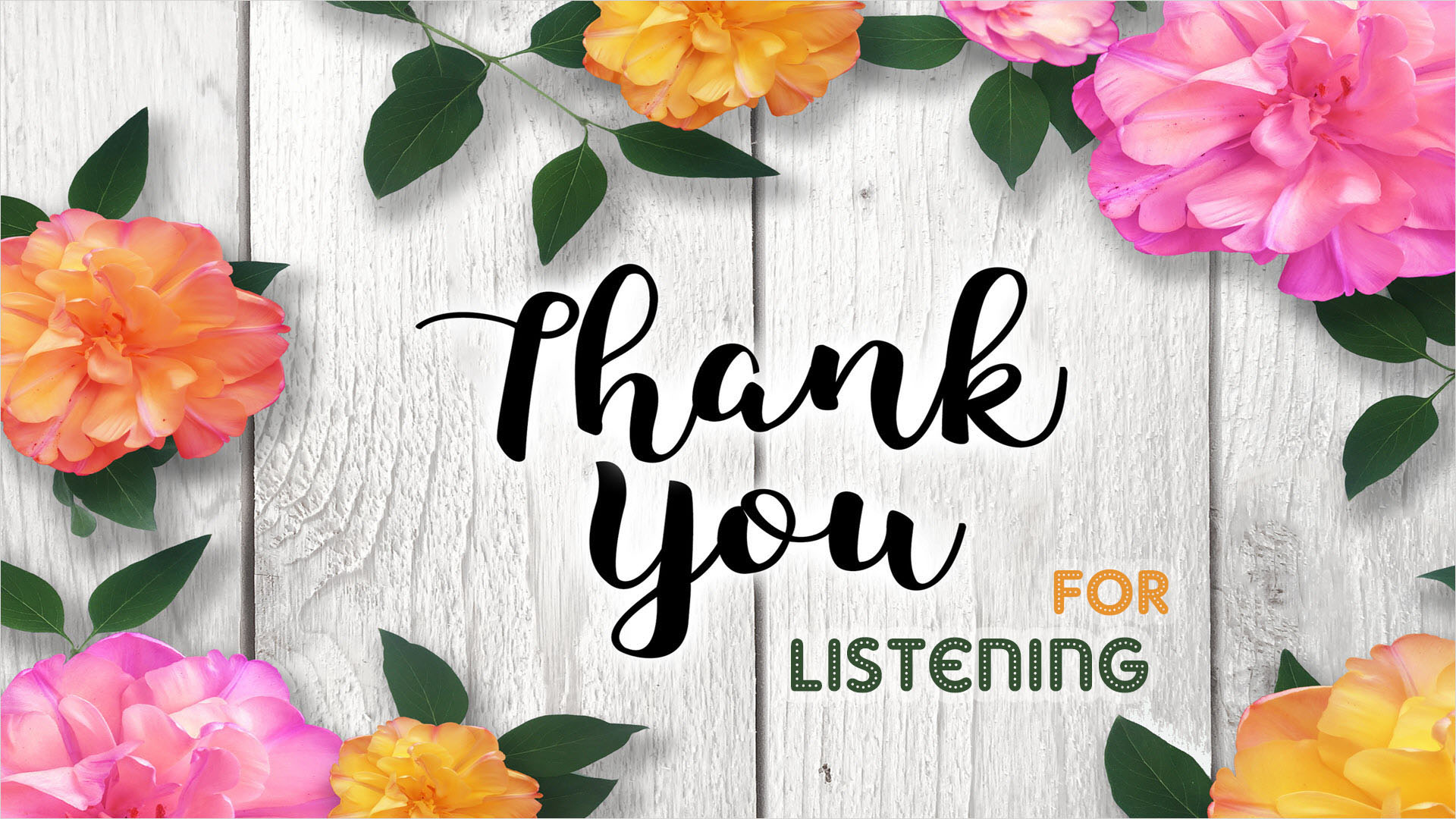 Tổng hợp 20 hình ảnh Thank You for Listening đẹp nhất